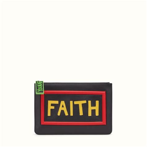 fendi faith clutch|fendi clutch for sale.